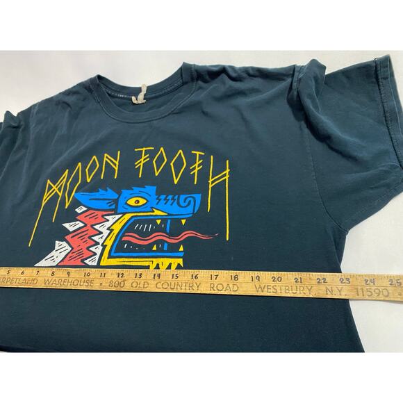 MOON TOOTH METAL Band Tee Mens XL Wolf Monster Graphic Shirt Rock Band - Picture 3 of 10